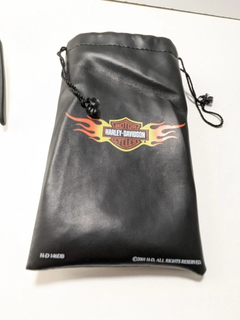 Harley Davidson Cruise Sunglasses Black Eyewear With Case Men's Fashion Sporty